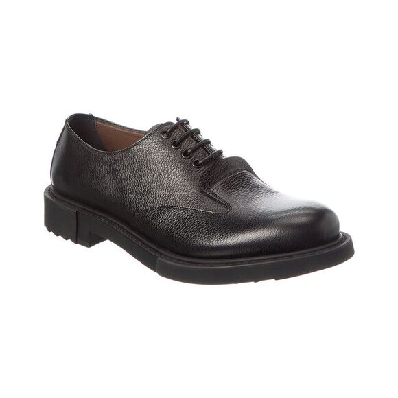 Ferragamo Leather Oxford Black